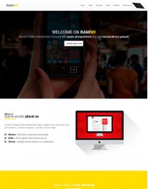 Template HTML5 Site para Restaurante, One Page Gusto