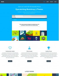 Template HTML5 Site para Web Design, Multi-Page Solid