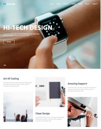 Template HTML5 Site para Landing Page, One Page Aitonepage