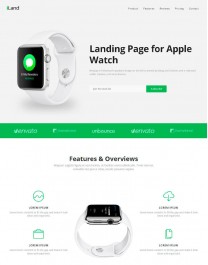 Template HTML5 Site para Landing Page, One Page iLand